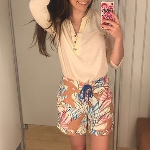 Drawstring J Crew shorts